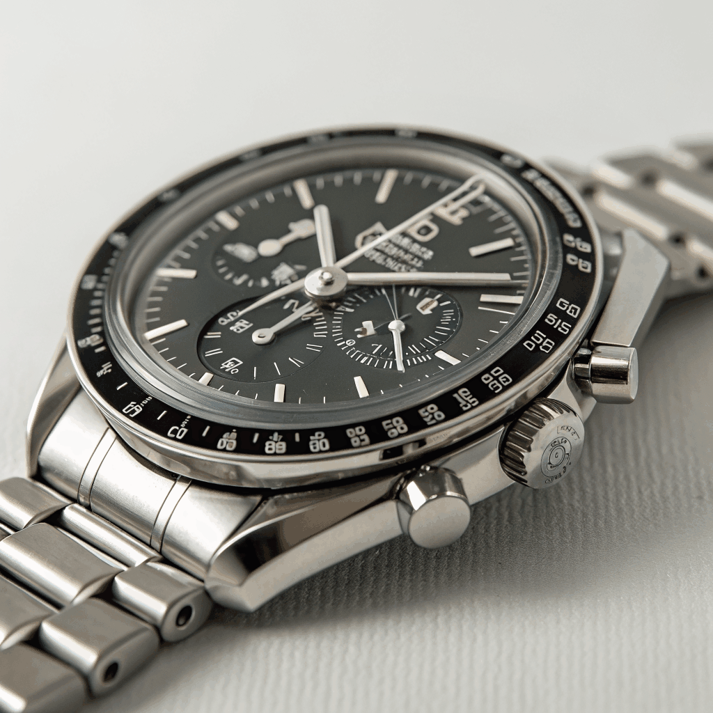 Omega Swiss luxury watches - legendary Speedmaster professional chronographs and Seamaster divers